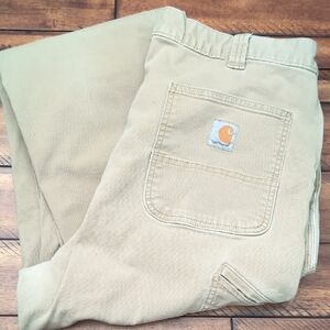 Carhartt Beige Work Pants